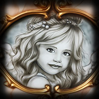 aerografia malowanie aniołków