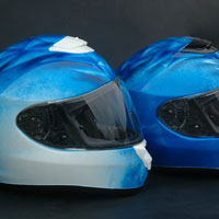 aerograf airbrush dragon ice helmet