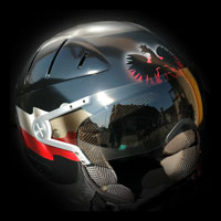 airbrush aerograf poland kask polska jet motorcycle