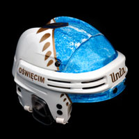 airbrush aerograf hockey helmet nhl