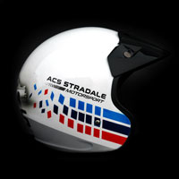 airbrush aerograf kask rajdowy kartingowy helmet race bmw onr acs