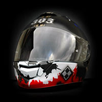 airbrush aerograf kask shoei gt-air dywizjon 303 riffle motorcycle helmet