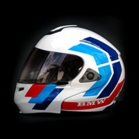 airbrush  malowanie kasku helmet shoei bmw m3 race